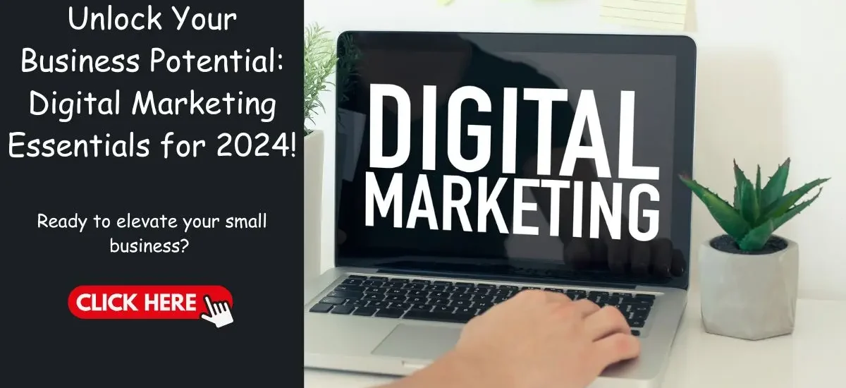 Feature image for digital marketing guide for small business owners in 2024, showcasing strategies for growth.