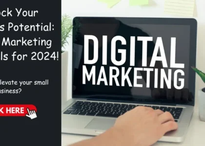 Feature image for digital marketing guide for small business owners in 2024, showcasing strategies for growth.